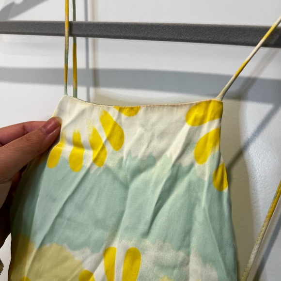 Zara Sun Pattern Mini Dress Size Medium - Picture 8 of 11